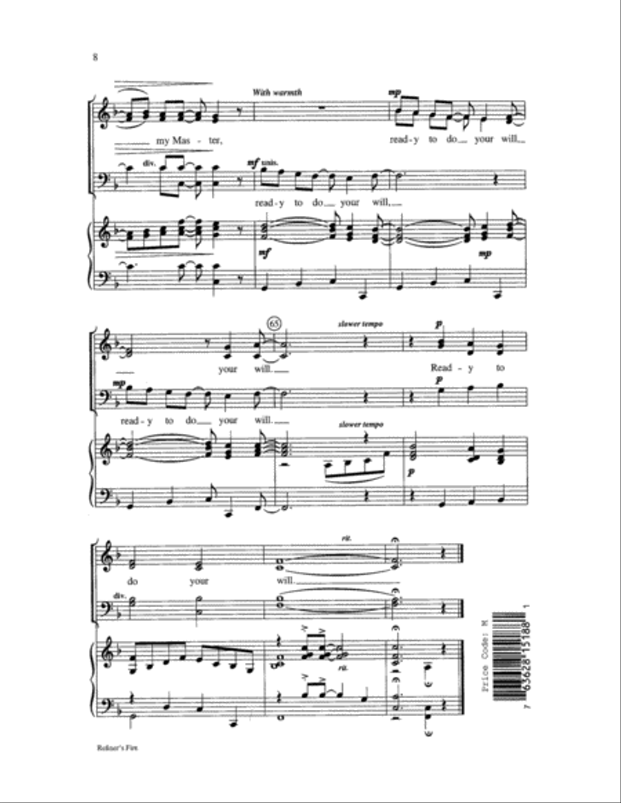 Refiner's Fire Choir scores gallery preview page 8