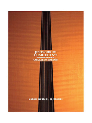 Book cover for Cuarteto No. 2 for String Quartet