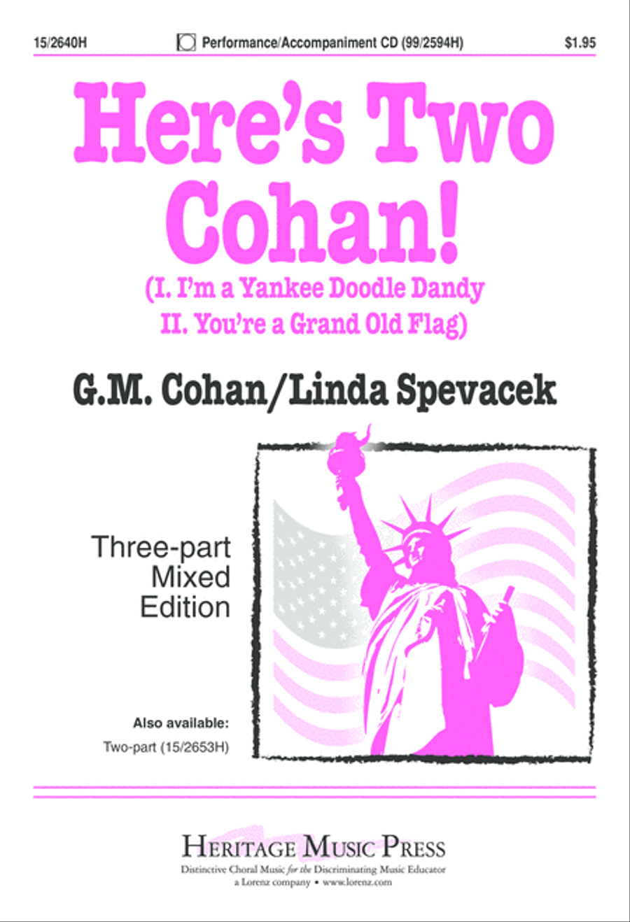 Here's Two Cohan! Here's Two Cohan! 3-Part scores gallery preview page 2