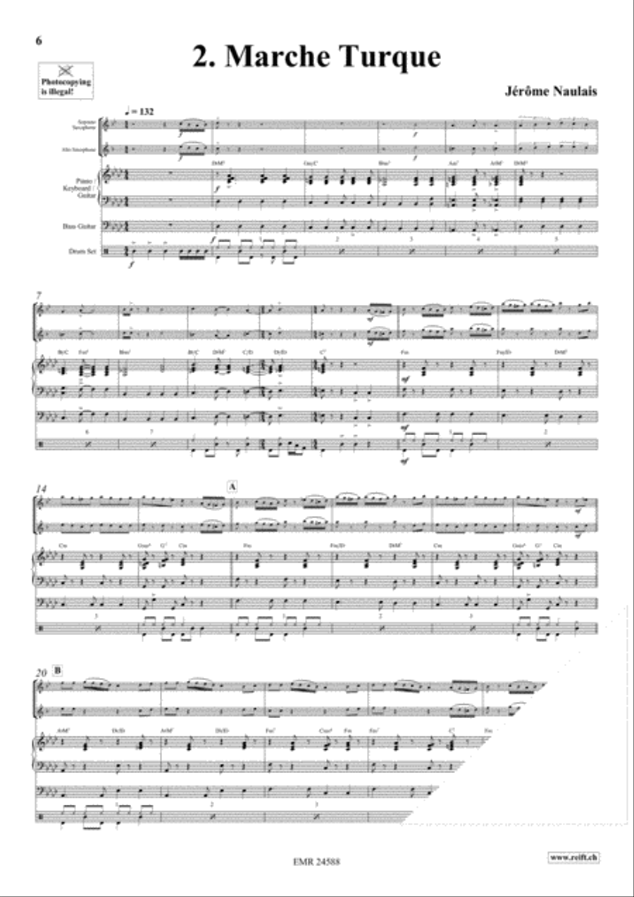 Play With Your Band Volume 4 Woodwind Ensemble scores gallery preview page 4