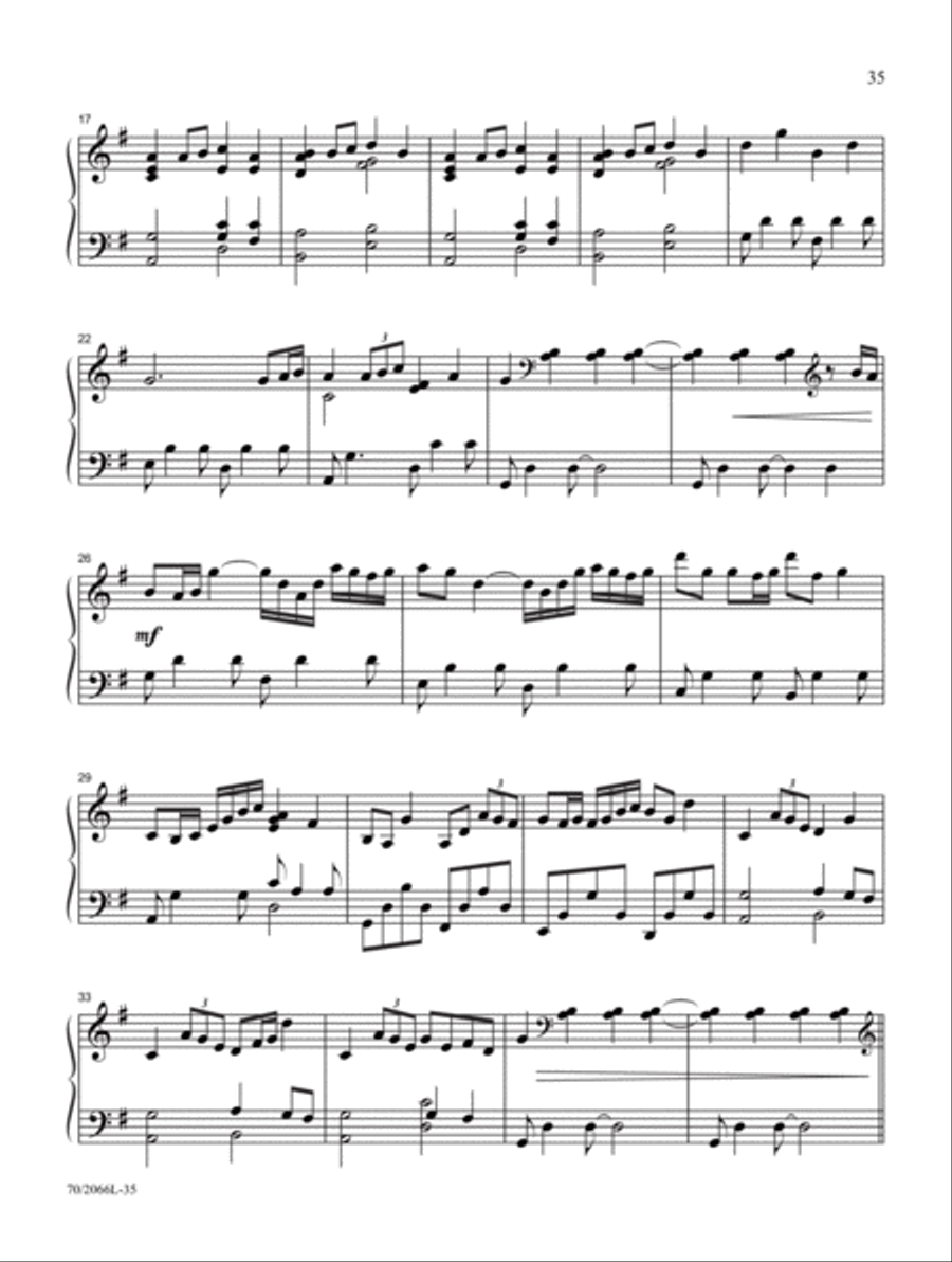 Christmas Improvisations Christmas Improvisations Piano Solo scores gallery preview page 21