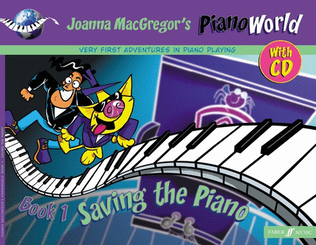 Book cover for Pianoworld Book 1 Saving The Piano Book/CD