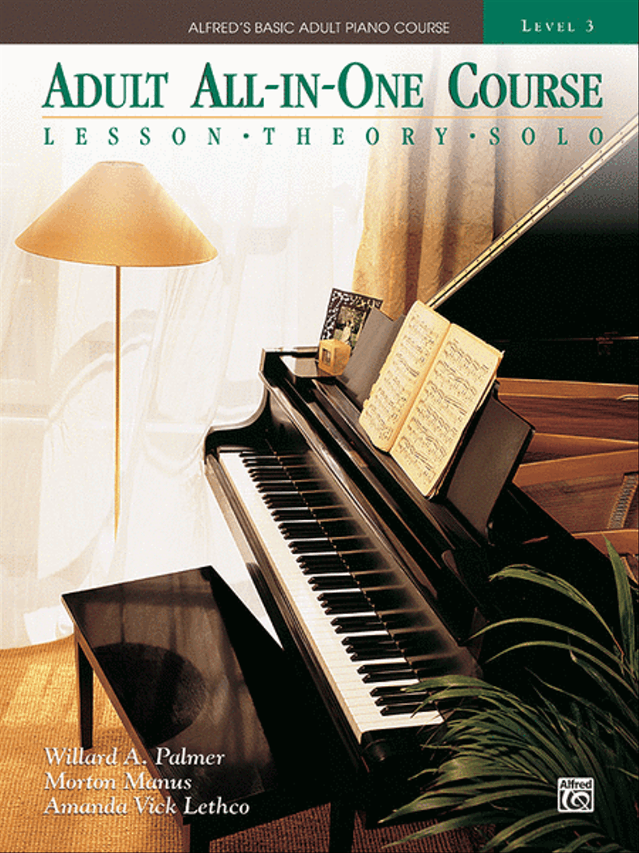Alfred's Basic Adult All-in-One Course, Book 3 Piano Method scores gallery preview page 1