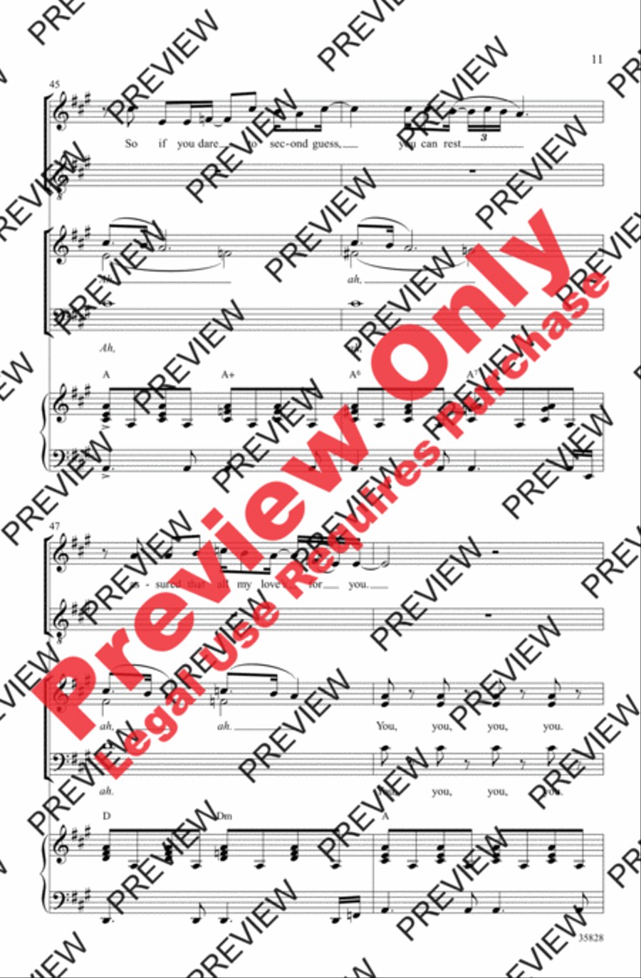 Green Day on Stage: Selections from American Idiot 3-Part scores gallery preview page 11