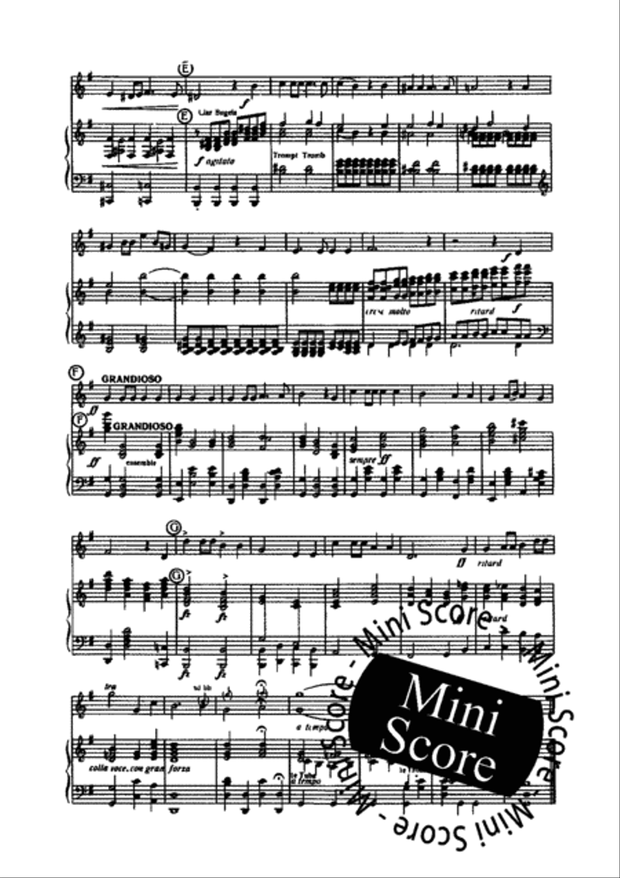 The Lost Chord The Lost Chord Fanfare Band scores gallery preview page 6