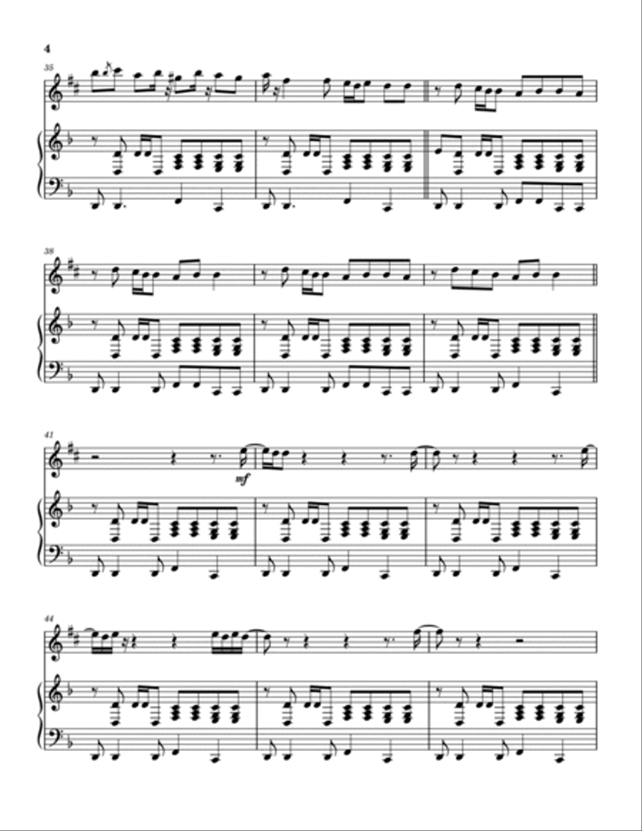 Ohio Alto Saxophone scores gallery preview page 5