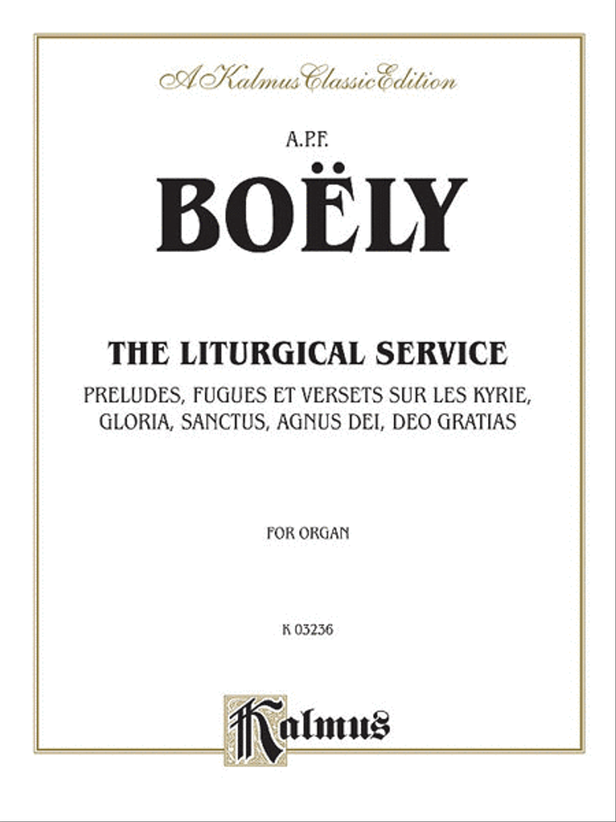 Liturgical Service, Volume 1 Organ scores gallery preview page 1