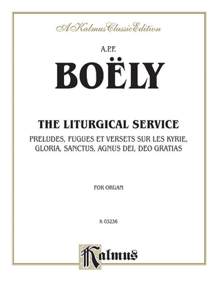 Book cover for Liturgical Service, Volume 1