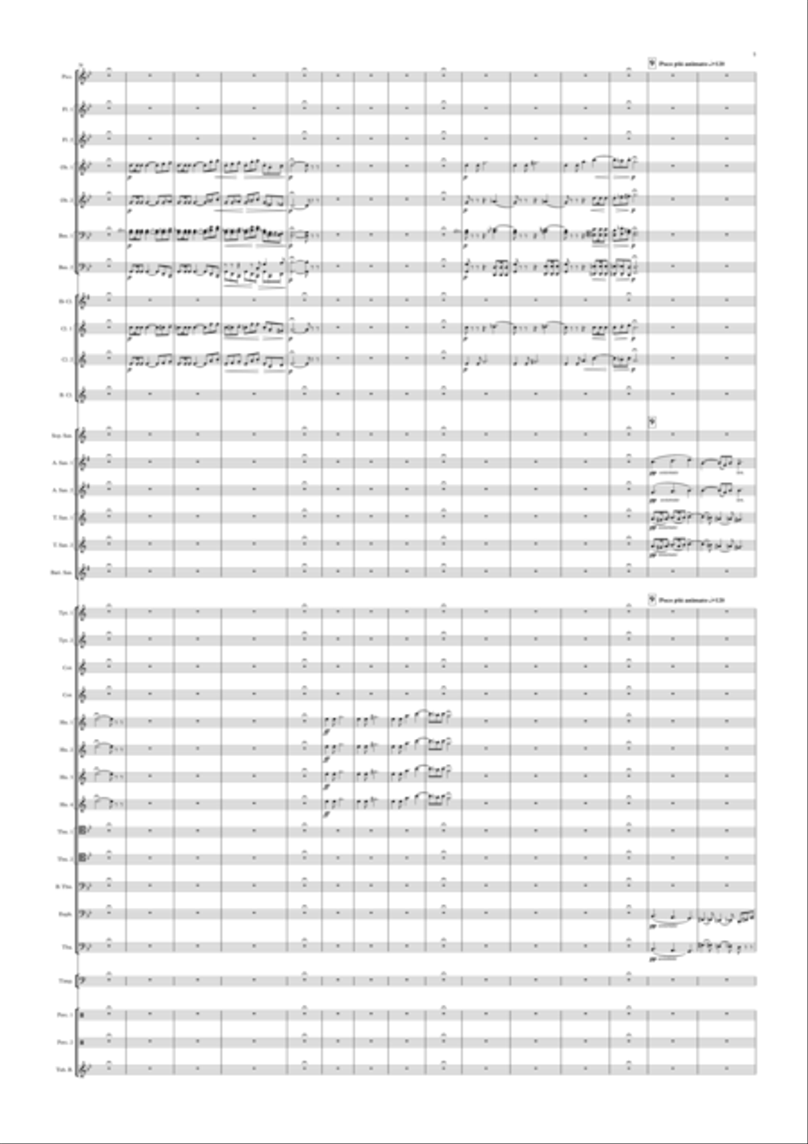 Le Chasseur Maudit (Franck arr Timothy R Wheeler) Small Ensemble scores gallery preview page 5
