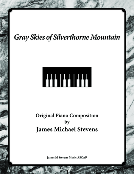 Gray Skies of Silverthorne Mountain - Reflective Piano image number null