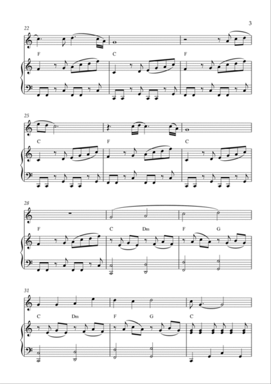 My Girl Violin Solo scores gallery preview page 3