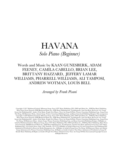 Havana image number null