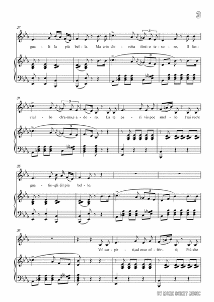 Bellini-La farfalletta in E flat Major,for voice and piano image number null