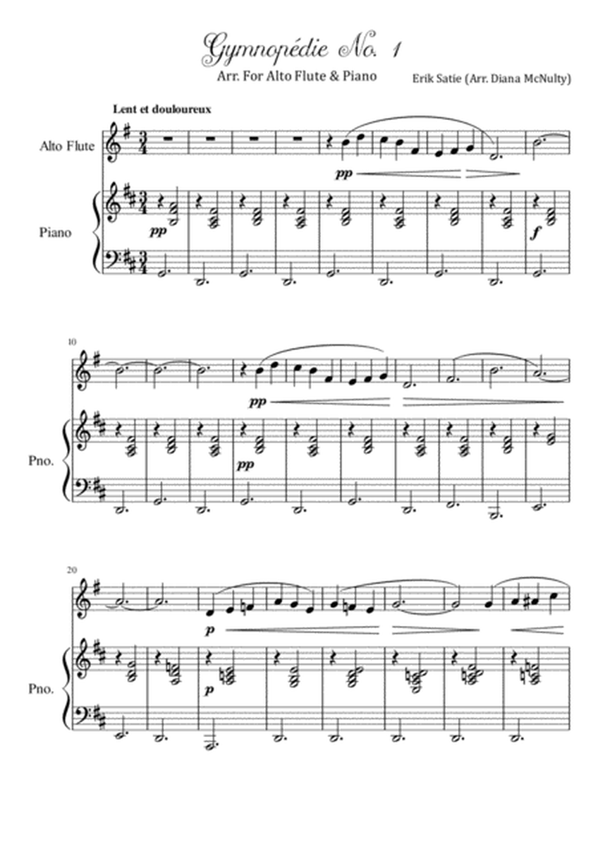 Gymnopédie No. 1 for Alto Flute & Piano