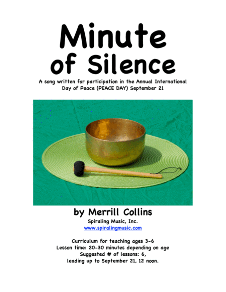Minute of Silence Voice scores gallery preview page 1
