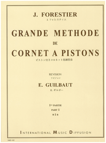 Grande Methode for Cornet