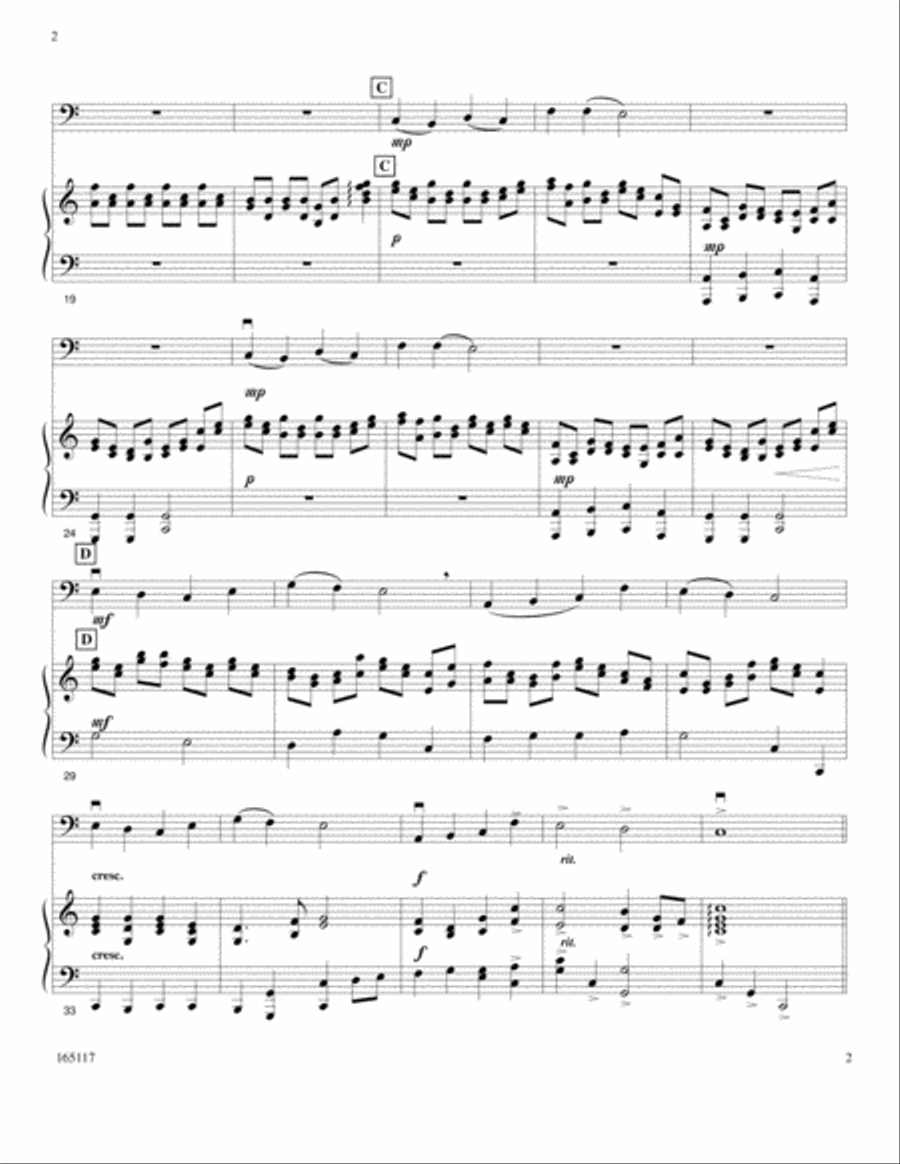 For The Beauty Of The Earth Cello Solo scores gallery preview page 2