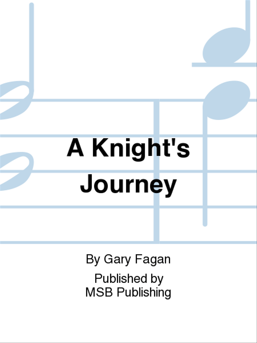 A Knight's Journey Concert Band scores gallery preview page 1