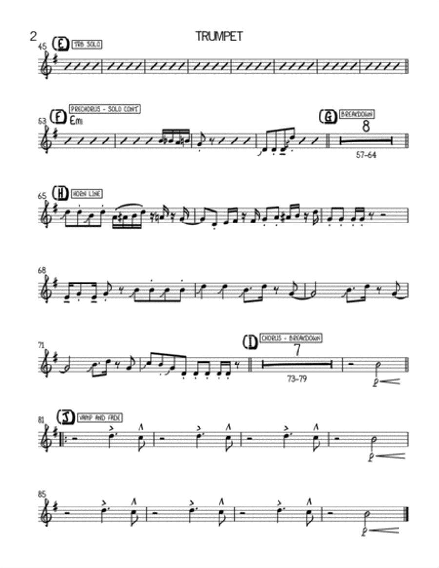 I'm Coming Out Small Ensemble scores gallery preview page 4