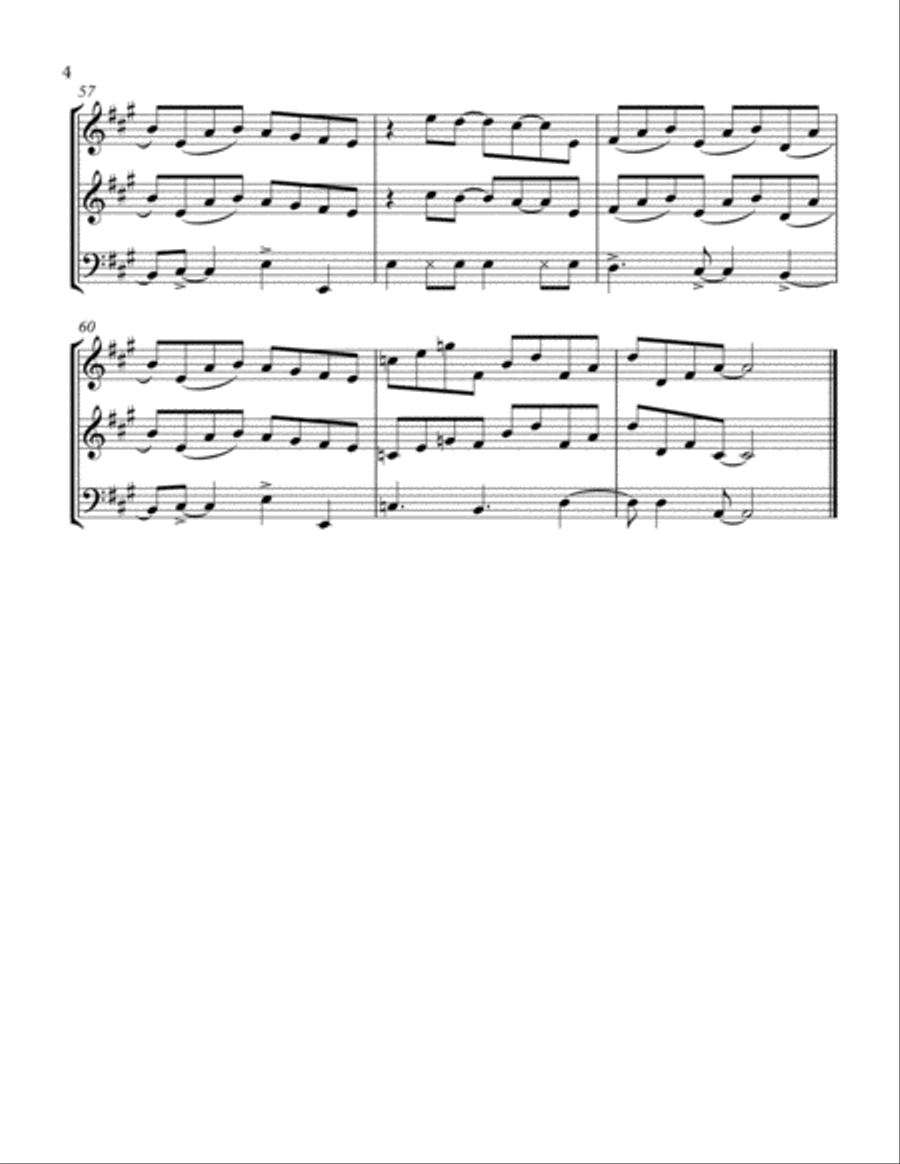 Here Comes The Sun Here Comes The Sun String Trio scores gallery preview page 5