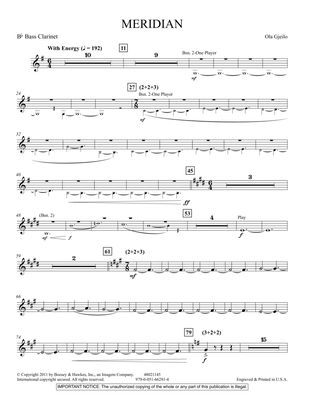 Meridian - Bb Bass Clarinet