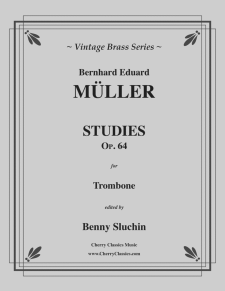 Studies for Trombone, Op. 64