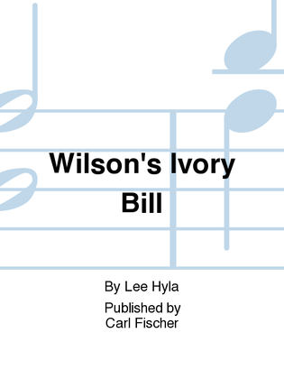 Wilson's Ivory Bill