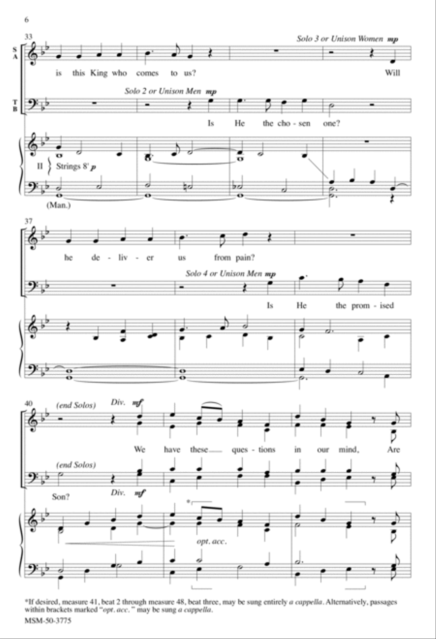 Hosannas Everywhere Hosannas Everywhere 4-Part scores gallery preview page 6