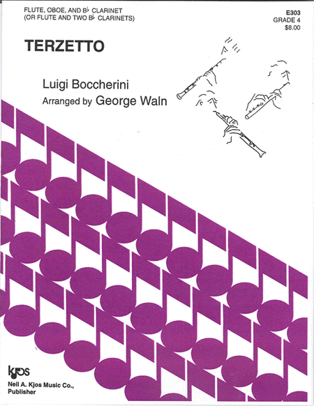 Terzetto (Flute, Oboe, Clarinet/Flute, 2 Clarinets)