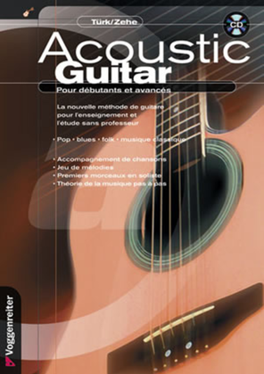 Book cover for Acoustic Guitar, French Edition-Pour debutants et avances