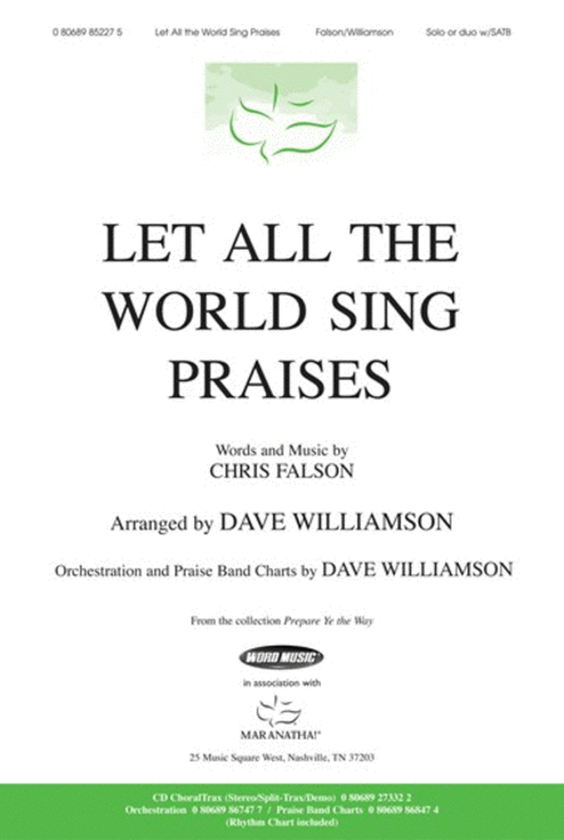 Let All The World Sing Praises - Anthem image number null