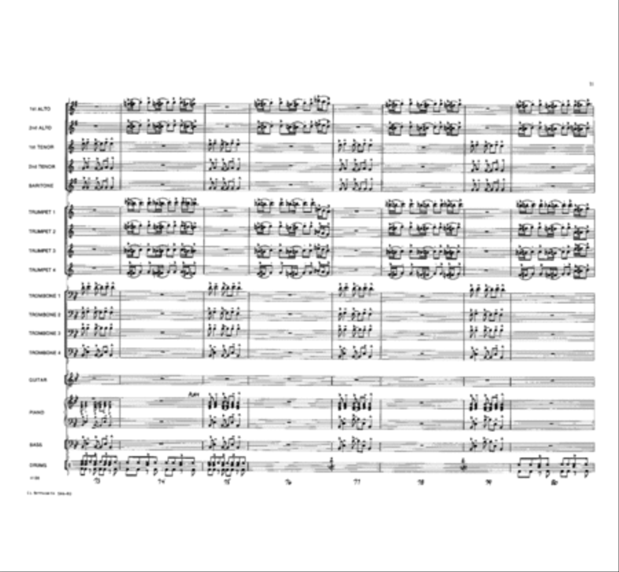 Soul Sister Soul Sister Jazz Ensemble scores gallery preview page 11