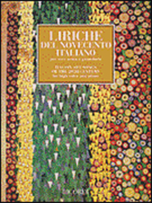 Book cover for Italian Art Songs of the 20th Century
