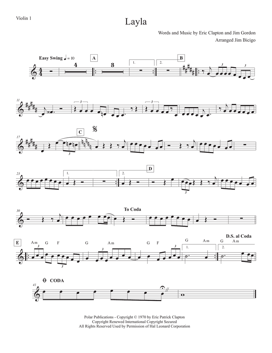 Layla String Orchestra scores gallery preview page 5