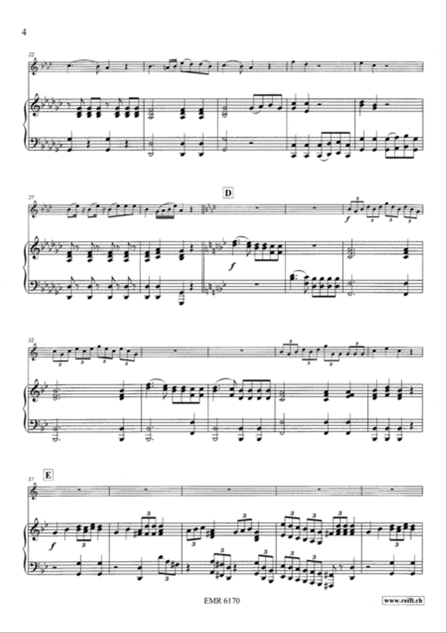 Concertino Romantico Trumpet Solo scores gallery preview page 11