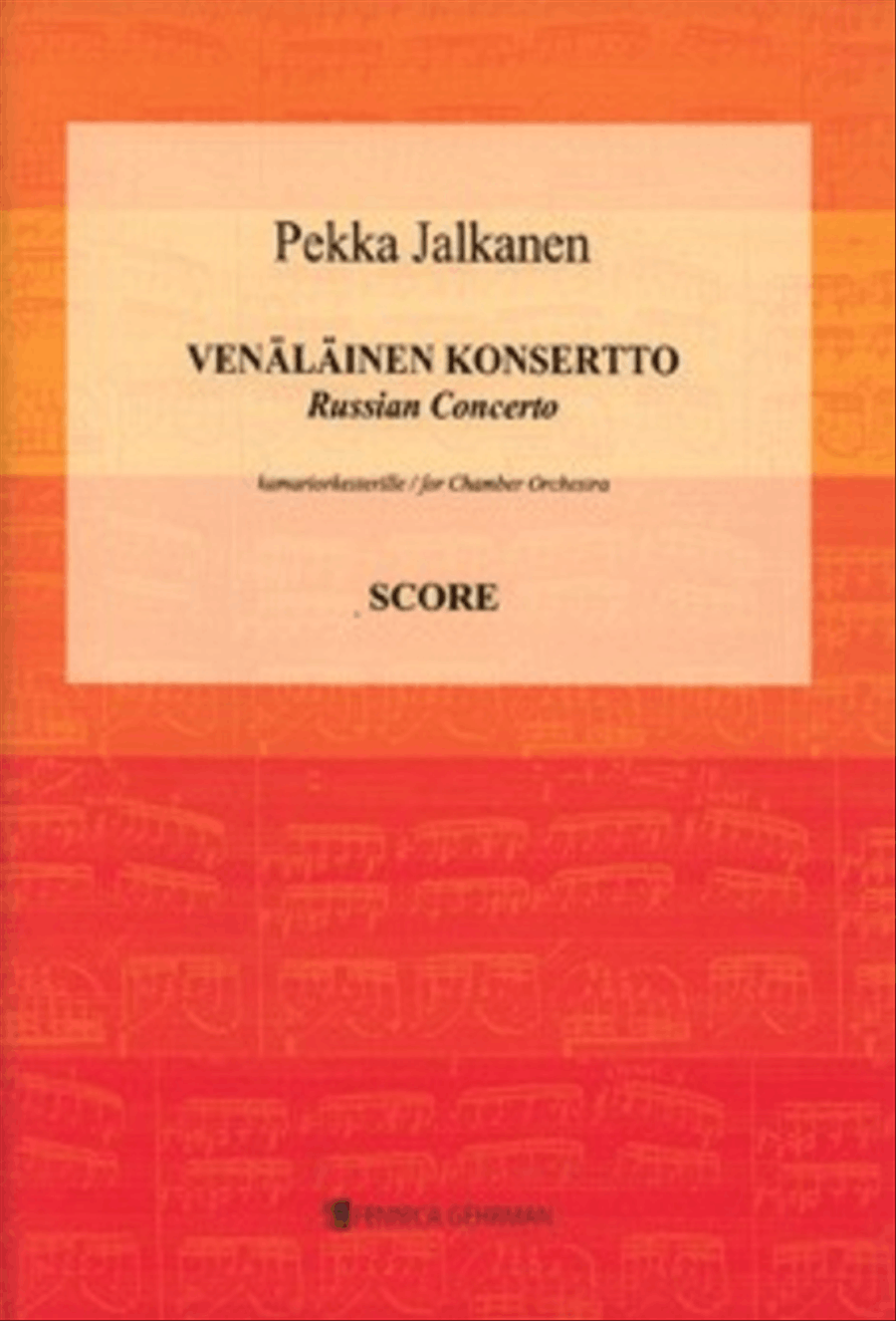 Venäläinen konsertto / Russian Concerto Orchestra scores gallery preview page 1