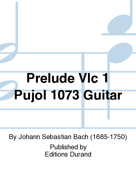 Prelude Vlc 1 Pujol 1073 Guitar