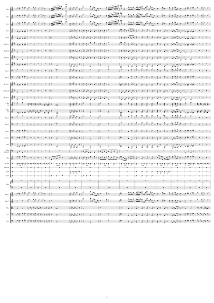 The Vision Quest The Vision Quest Full Orchestra scores gallery preview page 5