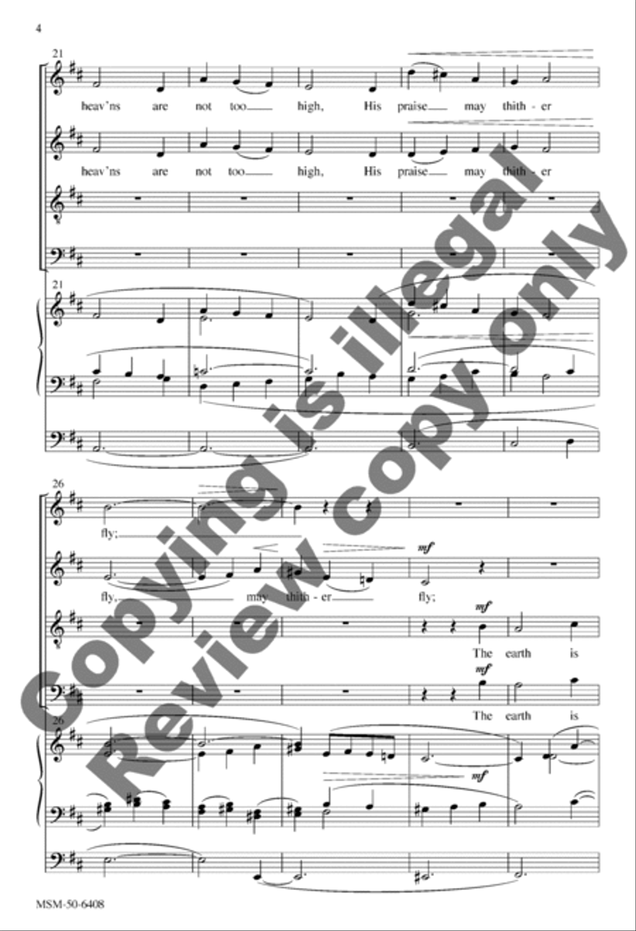 Antiphon 4-Part scores gallery preview page 4