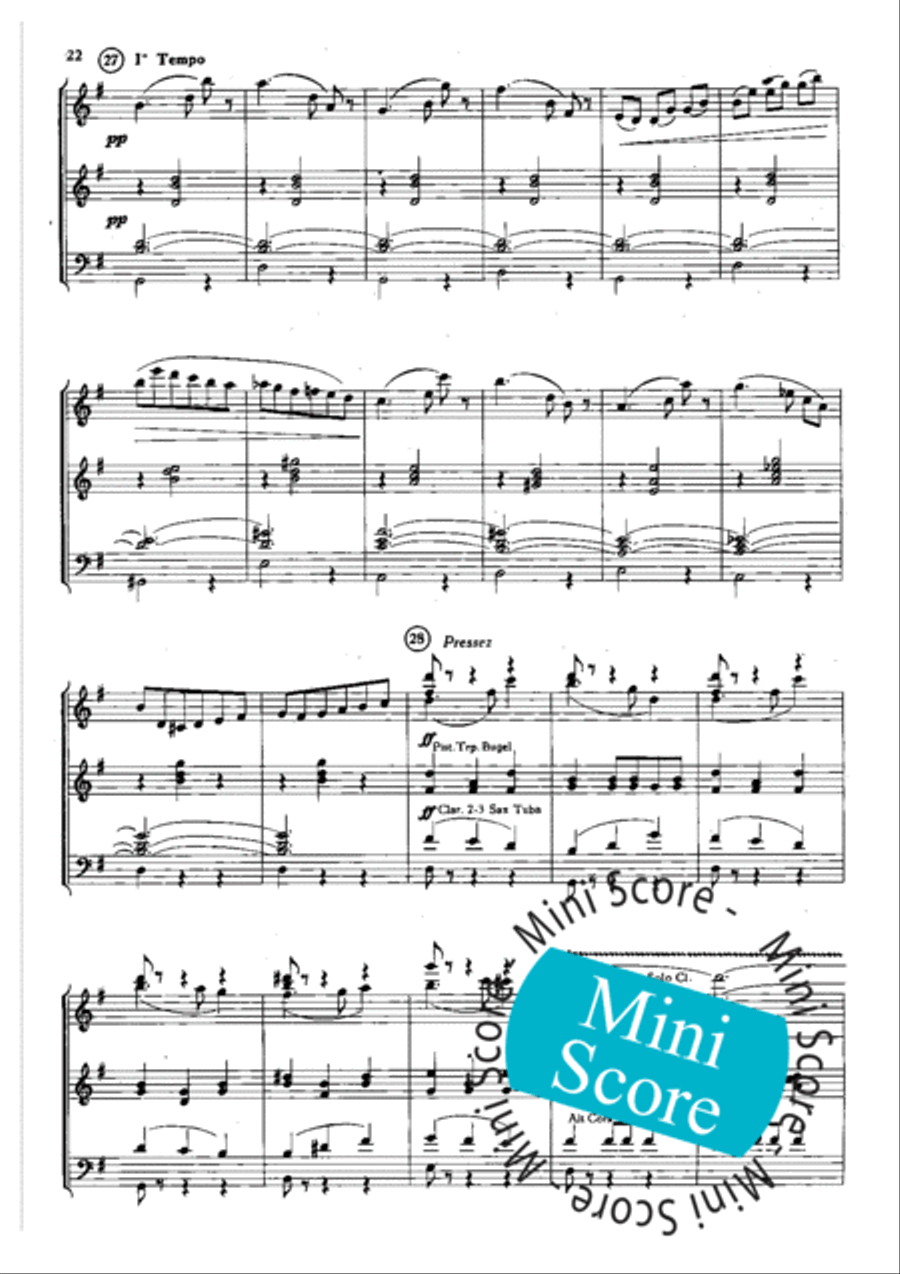 Ballet D'Isoline Ballet D'Isoline Concert Band scores gallery preview page 24