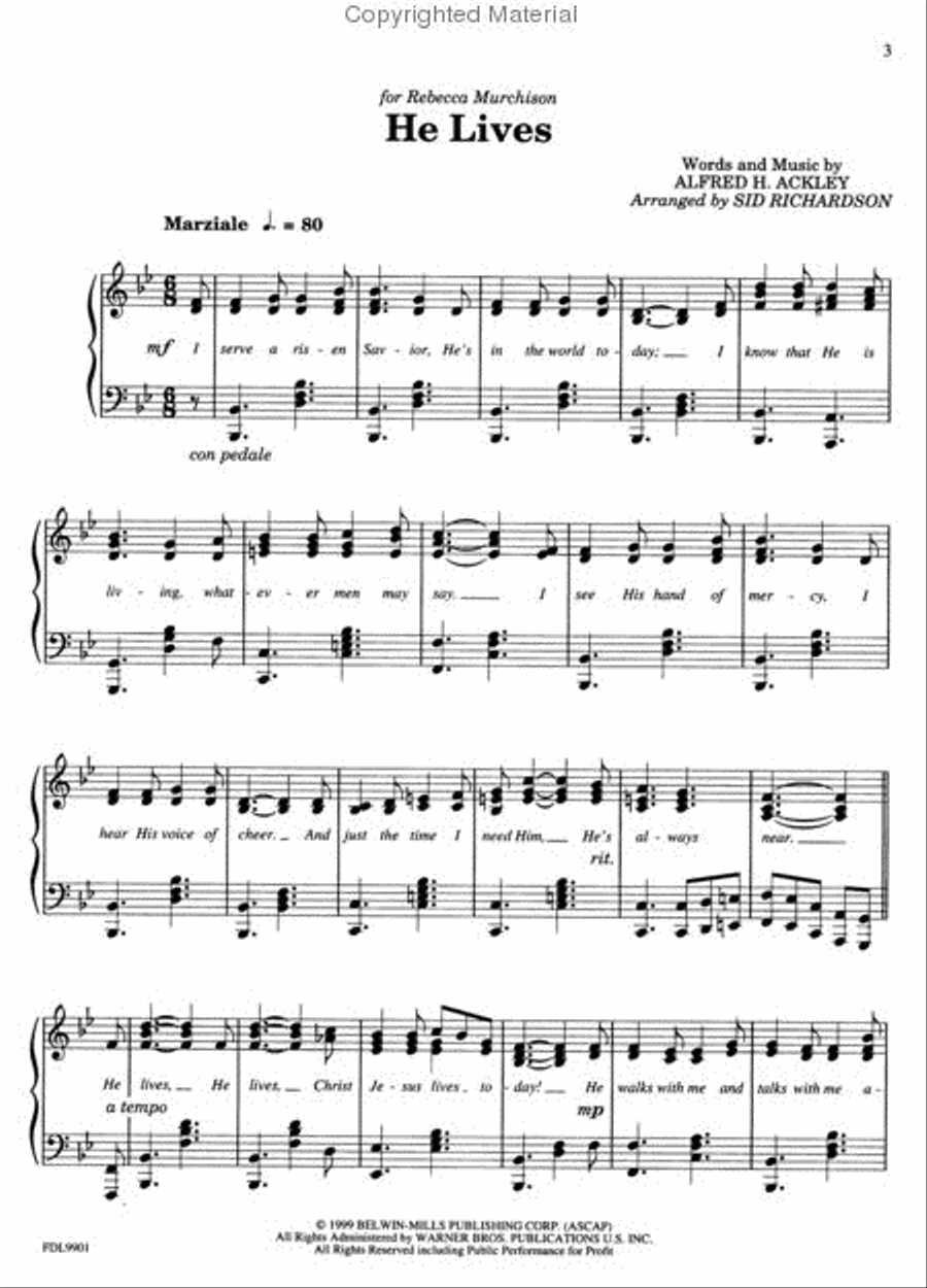 More Reflections on Gospel Songs Piano Method scores gallery preview page 2