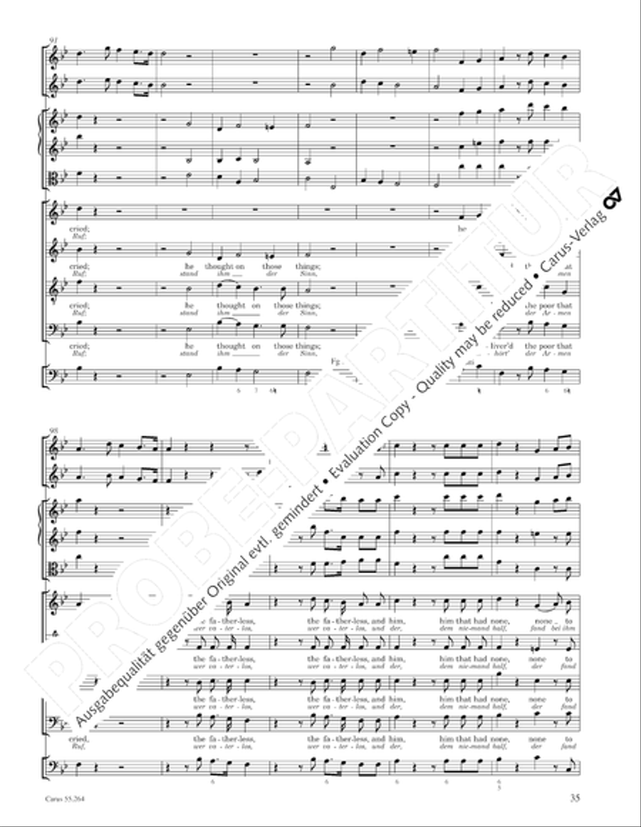 Israel in Egypt - Part I 4-Part scores gallery preview page 47