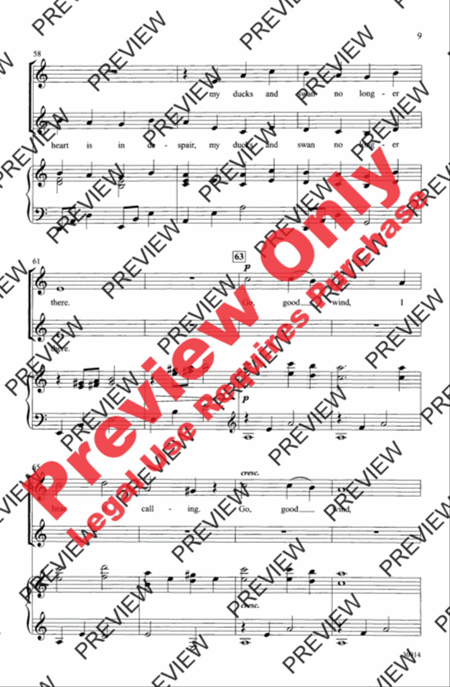 V'la l'Bon Vent V'la l'Bon Vent 2-Part scores gallery preview page 9