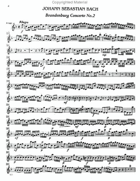 Bach - Brandenburg Concerto No. 2 & Telemann - Concerto in A Minor image number null