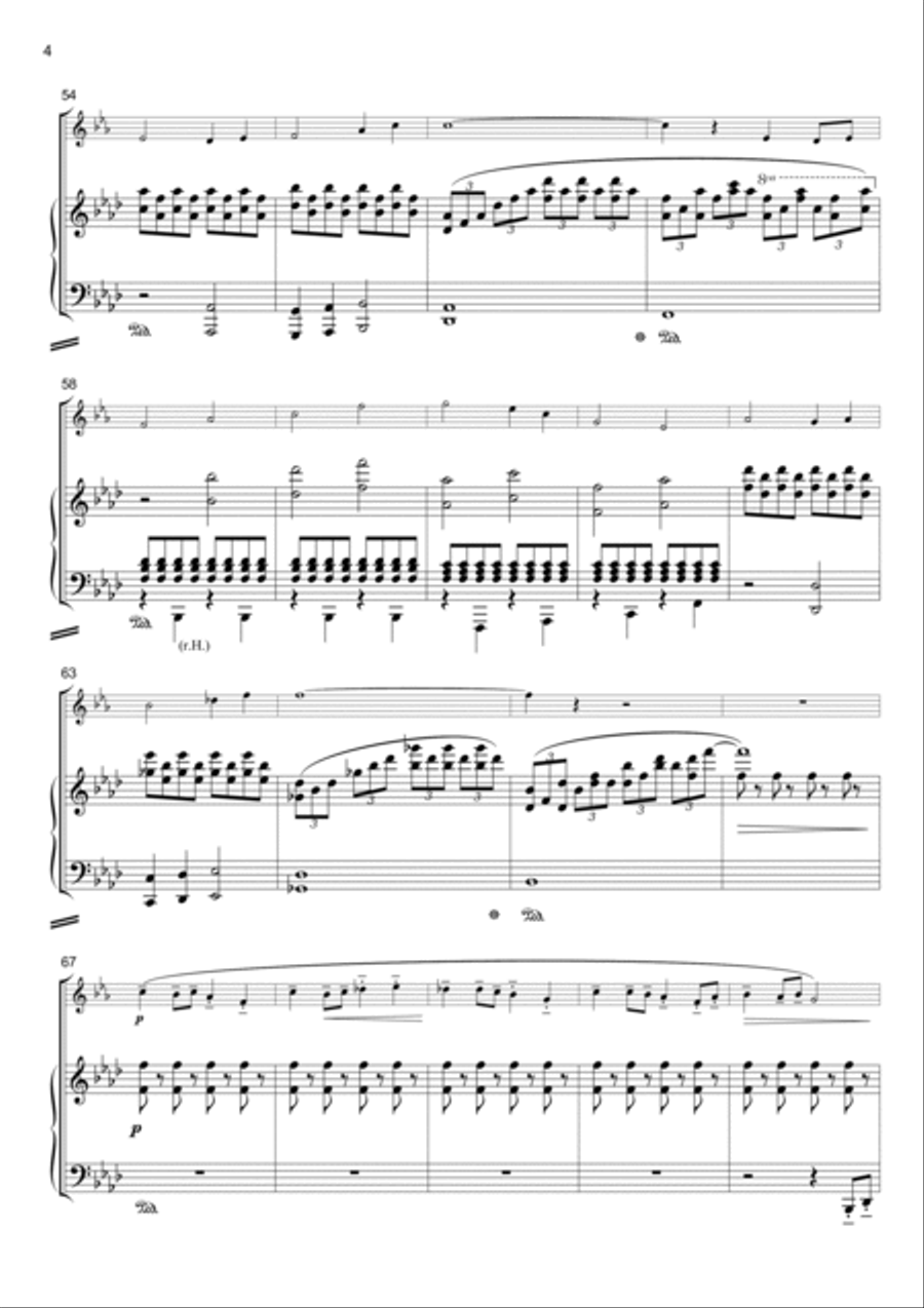 Ruebezahl (Fairy Tales for Horn and Piano) Horn scores gallery preview page 4