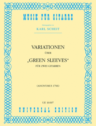Greensleeves, Variations (Anon