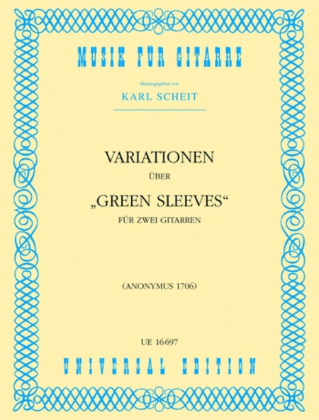 Greensleeves, Variations (Anon