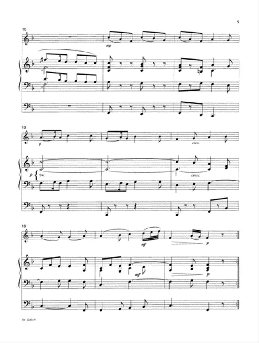 Wedding Classics for Trumpet and Organ Trumpet scores gallery preview page 34