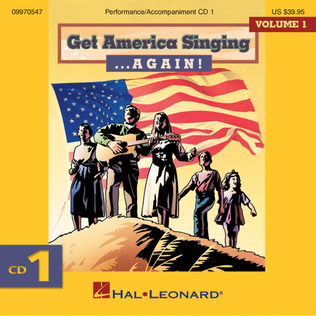 Book cover for Get America Singing ... Again! Vol 1 CD One