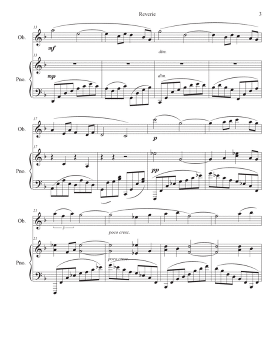 Reverie for Oboe Solo with Piano image number null